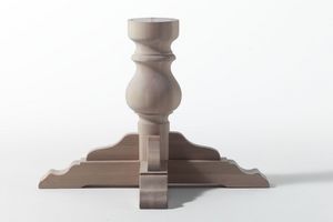 BASE, Base de la columna para la tabla de madera