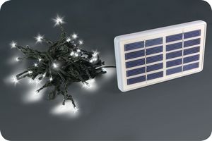 Luces de Navidad exterior de la energa solar  SO100LED, Navidad de luz solar