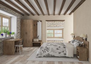 Art. 30620 Siena dormitorio de hotel, Mobiliario de habitaci�n de hotel con sabor tradicional.