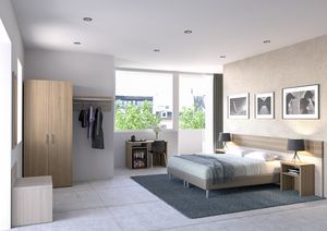 Art. 30625E Torino Eco dormitorio de hotel, Muebles de hotel ecol�gicos y respetuosos con el medio ambiente.