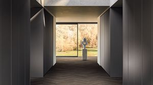 Armario Itaca 01, Armario de dise�o moderno, con puertas batientes alveolares.