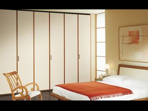 Armario Paro 10, Armario robusto y elegante, ideal para zona de dormitorio y sala de estar