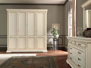 Art. 71BO04AR, Armario de madera para dormitorio de estilo cl�sico.