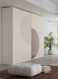 Sun armario, Armario corredero con espejos decorativos