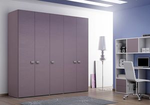 Armario Basic AE 17, Armario simple, ideal para oficinas y dormitorios