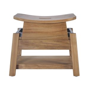 Bhumi 03C9, Banco monoplaza en madera de teca