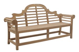 Vittoria 0207, Elegante banco de madera para jardines.