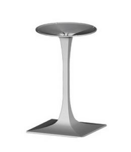 Base Venus squared cod. BGPQ, Soporte para mesa de centro cuadrada, para bares y restaurantes