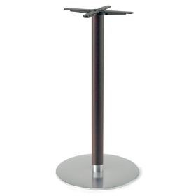 Firenze 9620, Bar base de la mesa, base de acero y columna de haya maciza