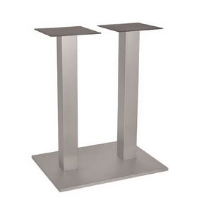 FT 060 Doble Columna, Base para mesa, de metal, con 2 columnas, para bar de vinos
