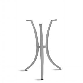 Jazz 68 Base de mesa, Base para mesa con tres patas, de aluminio pintado