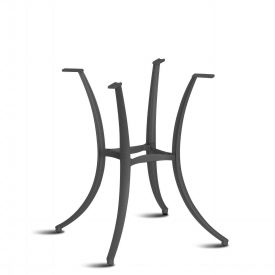Jazz 69 base para mesa, Base de mesa, con 4 patas curvadas de aluminio