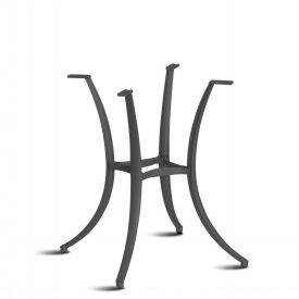 Jazz 69 base para mesa, Base de mesa, con 4 patas curvadas de aluminio