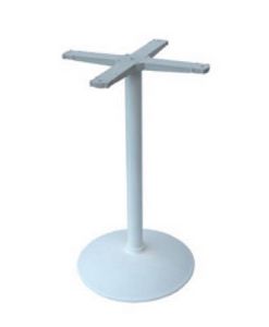 Round base cod. BRCV, La base de metal para mesa de bar, de metal pintado