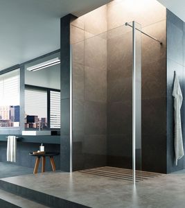 STEP-IN, Cierre de cabina de ducha, la instalacin de la bandeja montada en el piso o ducha