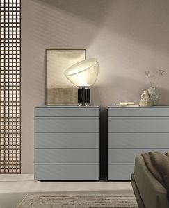 CAPRI c�moda, C�moda moderna con tirador lateral.