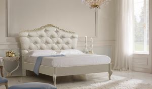 Bellini Art. 424 - 425, Cama clsica con cabecero capiton