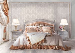 Lisa C/361/3, Mano decorada cama, estilo Lujo