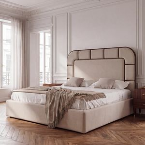 CANALETTO CANALE / cama, Cama acolchada, con compartimento de almacenamiento.