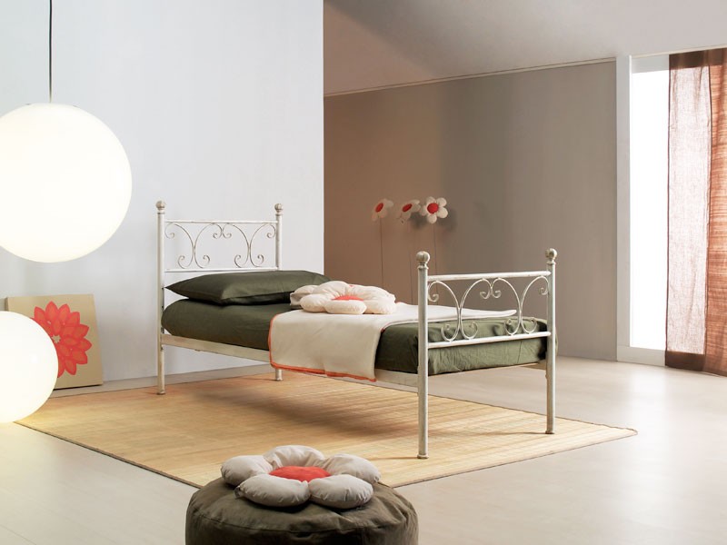 Vienna single bed, Cama individual en estilo Art Nouveau, hoteles elegantes