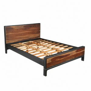 Cama Vanity, Cama de madera maciza natural