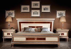 Dolce Vita cama, Cama de madera con estructura majestuosa
