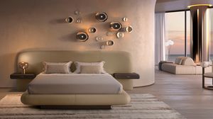 Dune cama, Cama acolchada, con cajones incorporados