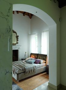 ELYSEE cama versin Chimera, Cama de diseo totalmente acolchada, para habitaciones modernas