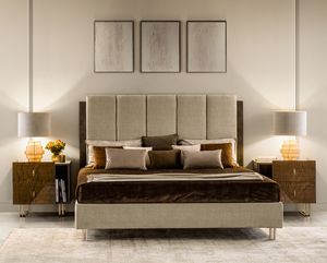 FIAMMA cama acolchada, Cama completamente tapizada