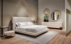 Valley cama alta, Cama acolchada, con cabecero alto.