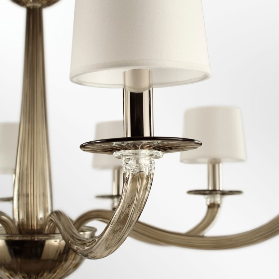 Lámpara de araña de vidrio soplado de Murano | IDFdesign