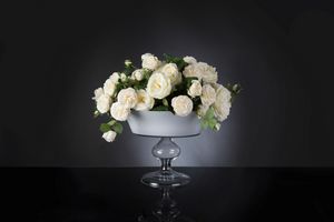 Camilla Roses, Composicin de rosas blancas