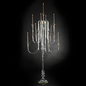 Octopus x 13 Candelabro, Candelabro Pyrex