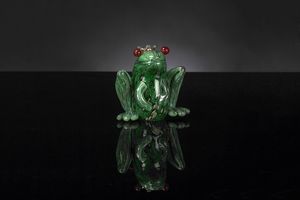 Prince Frog, Rana de cristal decorativa