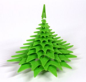ACERO, Ornamento del rbol de navidad hecho de plexigls
