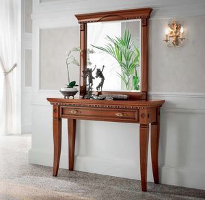 Art. 71CI26, Consola de madera, de estilo cl�sico.