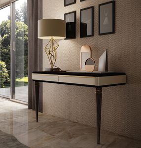 Roma Art. R 209, Consola de madera, con 2 patas torneadas.