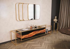 Flave credenza, Aparador con decoracin artstica nica