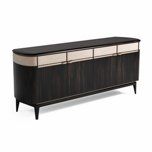 Jago 0103, Aparador de madera con detalles acolchados