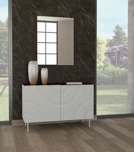 Nemesi 2A, Aparador moderno con elegantes acabados lacados opacos