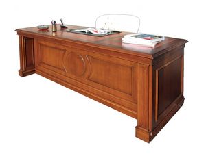 Desk SCR006OP oxford, Escritorio de madera de la oficina de estilo clsico