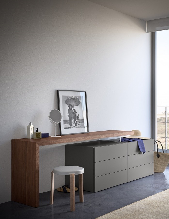 Domino escritorio, Eooden escritorio, con un ancho de tamaño personalizado