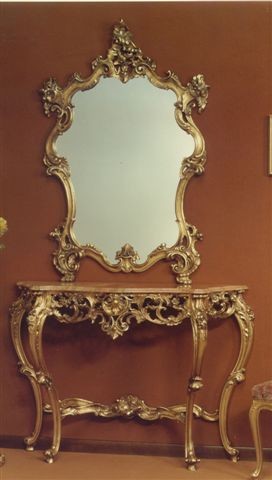 Espejo MIGU marco madera | Selva de Oro