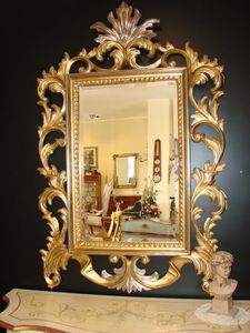 Art. 400, Espejo de estilo con acabado de oro, para el hogar