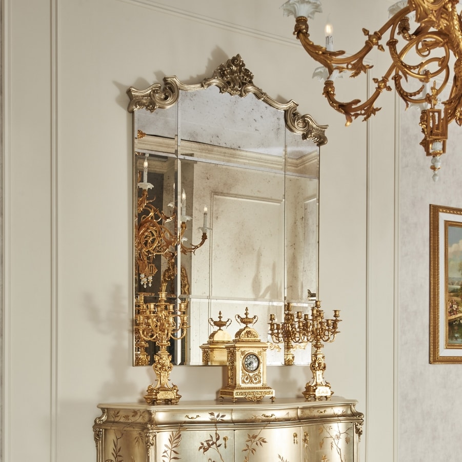 Vitrina aparador de estilo Luis XV - FRATELLI RADICE SRL - de madera