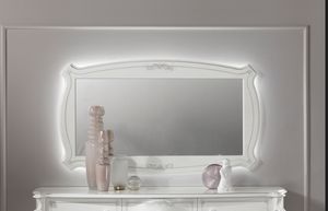 Chanel espejo, Espejo ovalado con LED