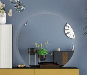 Round, Espejo de forma semicircular