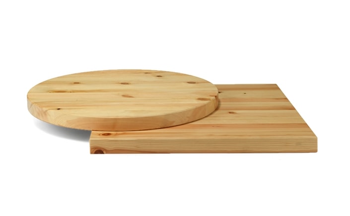 Tablero de mesa de madera maciza