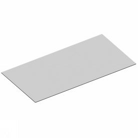 Tolup P72124BI plan de la tabla, Plan de mesa rectangular, ideal para uso contractual