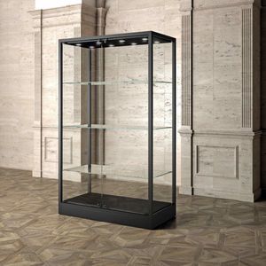 Museum MU/120FC, Vitrina con estantes de vidrio.